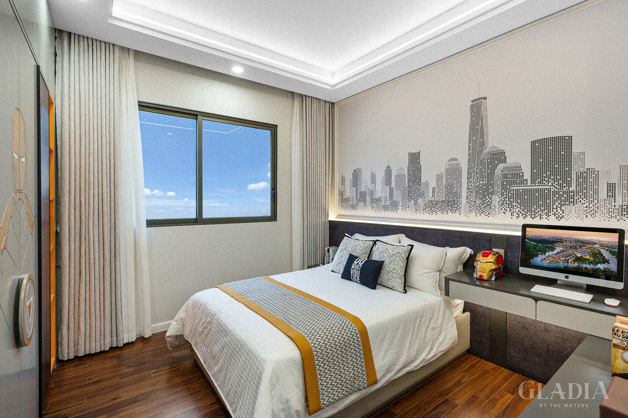 Phòng ngủ Master Suite ấm cúng